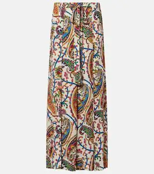 ETRO | Paisley pleated palazzo pants