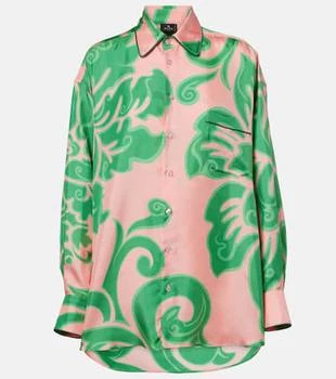 ETRO | Printed silk blouse