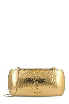 Yves Saint Laurent | Saint Laurent Evening Logo Plaque Clutch Bag