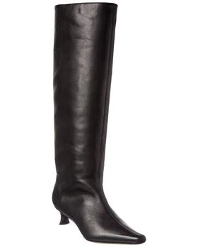 by FAR By FAR Stevie Kitten Leather Knee-High Boot