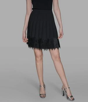 LACE TRIM MINI SKIRT