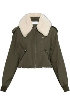 Givenchy | Givenchy Shearling Collared Bomber Jacket