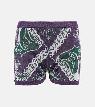 Valentino | High-rise printed shorts