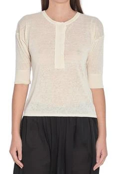 Chloé | Chloé Short-Sleeved Henley Shirt