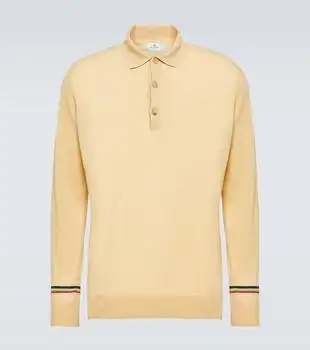ETRO | Linen and cotton polo sweater