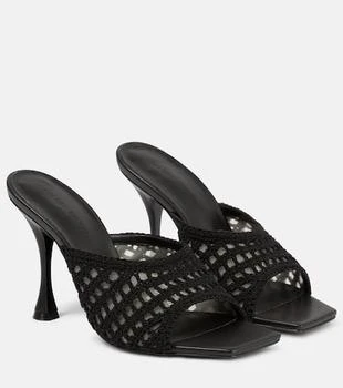 Magda Butrym | Crystal-embellished mules