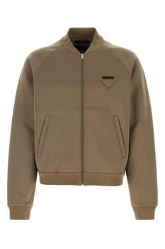 Prada | Prada Triangle-Patch Zipped Jacket