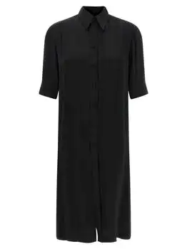 Jil Sander | Jil Sander Fluid Long Satin Shirt