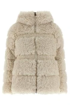Moncler | Moncler Verie Teddy Hooded Short Down Jacket