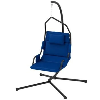 Hivvago Hammock Chair with Stand & Cushion