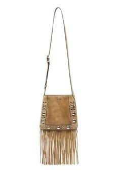 Valentino | Valentino VLogo Signature Fringed Edge Shoulder Bag