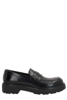 Prada | Prada Penny-Slot Slip-On Loafers