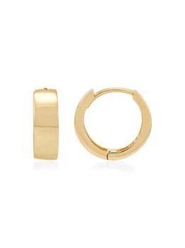 Saks Fifth Avenue | 14K Yellow Gold Huggie Earrings