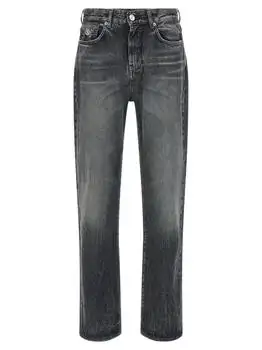Versace | Versace Logo-Patch Loose Jeans