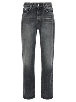 Versace | Versace Logo-Patch Loose Jeans