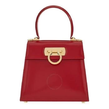 Salvatore Ferragamo | Small Iconic Top Handle Bag - Red