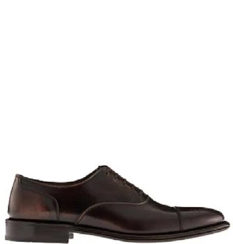 Salvatore Ferragamo | Men's Oxford Leather Shoes In Brown