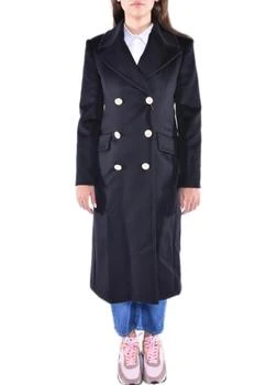 Max Mara | Max Mara Studio Double-Breasted Long-Sleeved Coat