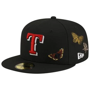 New Era Rangers 59Fifty Felt Fitted Cap - Adult