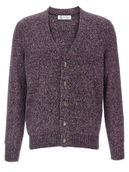 Brunello Cucinelli | Brunello Cucinelli V-Neck Knitted Cardigan