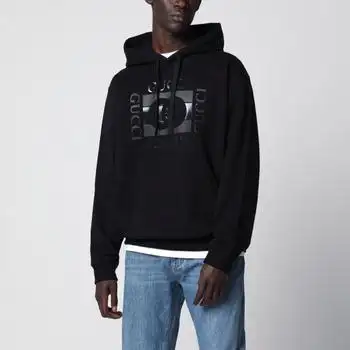 Gucci | White cotton sweatshirt with logo print