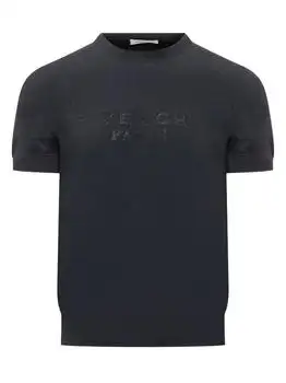 Givenchy | Givenchy Logo Short-Sleeve Knitted Top
