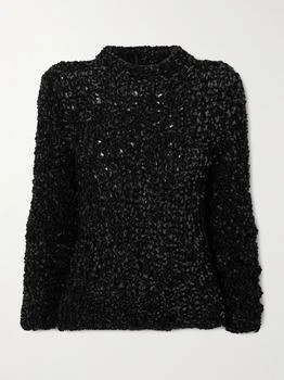 Jil Sander | Sequined Open-knit Sweater  - DK40