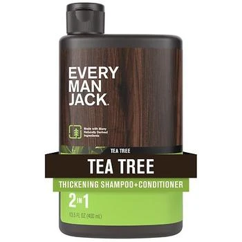 Every Man Jack Every Man Jack 2-in-1 Shampoo + Conditioner Tea Tree