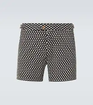 Tom Ford | Checked swim trunks