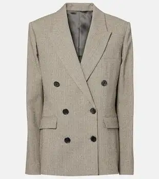 Isabel Marant | Irma plaid cotton-blend blazer