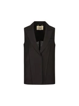 Fendi | Fendi Peak Lapels Sleeveless Tailored Vest