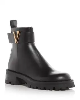 Versace | Women's V Ankle Booties