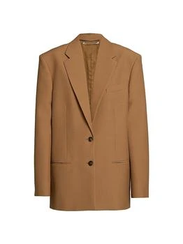 Stella McCartney | Oversized Single-Breasted Wool Blazer