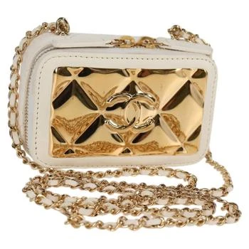 Chanel | Cc Zip Around Clutch With Chain Quilted Metal And Lambskin Leather Bag (Pre-Owned)