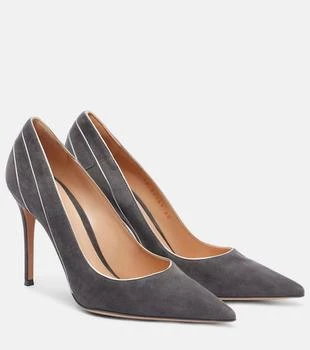 Gianvito Rossi | Pointy 95 suede pumps