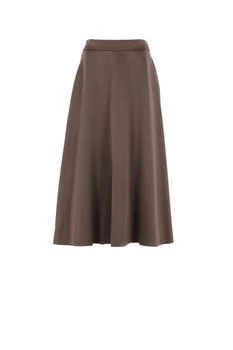 Brunello Cucinelli | Brunello Cucinelli Pleated Flared Skirt