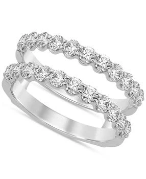 Macy
s | Diamond Ring Enhancer (1-1/2 ct. t.w.) in 14k White or Yellow Gold