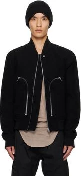 Rick Owens | Black Concordians Bauhaus Flight Jacket