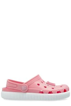 Dolce & Gabbana Kids DG Logo Slip-On Sandals