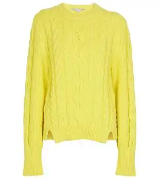 Stella McCartney | Cable-knit cotton-blend sweater