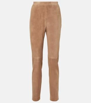 Max Mara | Amleto suede slim pants