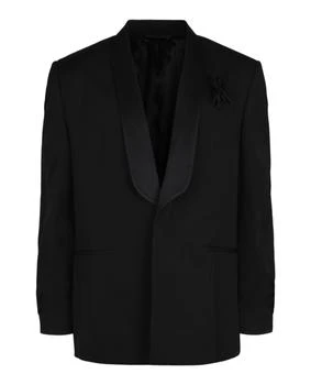 Givenchy | Jacket In Wool With Satin Shawl Lapel