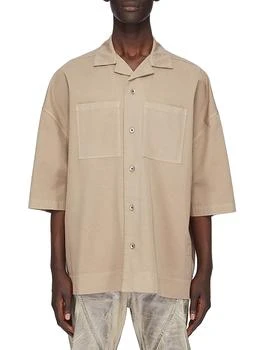 Rick Owens | Magnum Tommy Stretch Cotton Camp Shirt