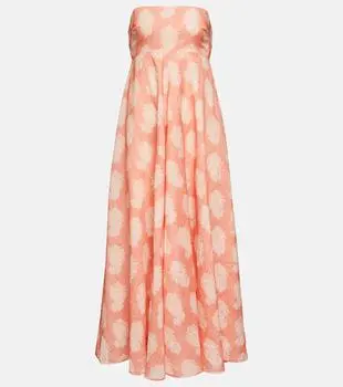 Printed midi dress