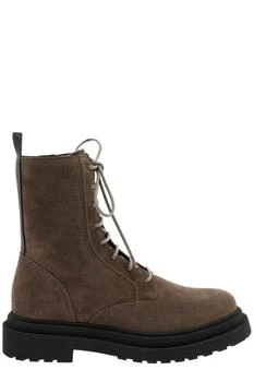 Brunello Cucinelli | Brunello Cucinelli Lace-Up Ankle Boots