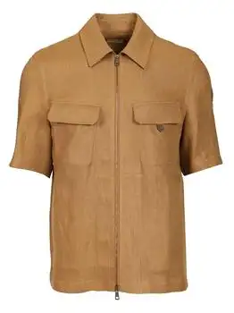 Moncler | Moncler Collared Short-Sleeve Shirt