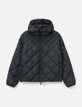 Moncler | Merak Geometric-Quilted Hooded Short Down Jacket