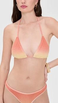 Good American Always Fits Triangle Bikini Top