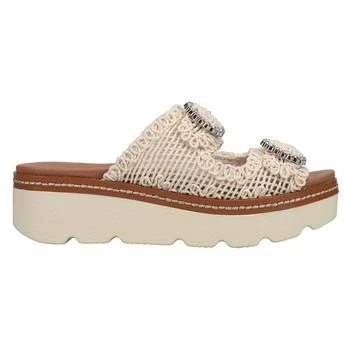 Sonder Macrame Platform Slide Sandals