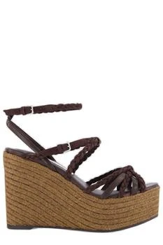 Jimmy Choo | Jimmy Choo Nyra 100 Wedge Slingback Sandals